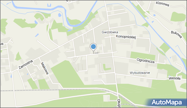 Orle gmina Wejherowo, Ceynowy, mapa Orle gmina Wejherowo