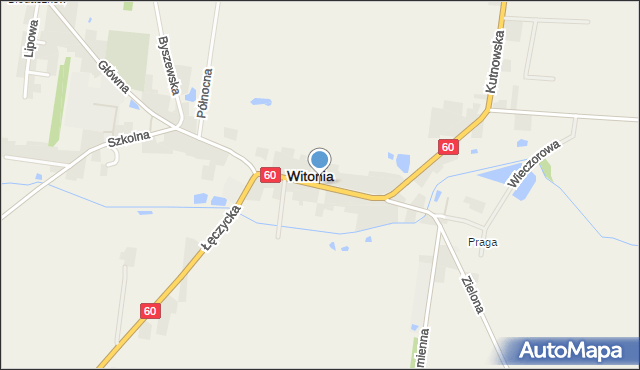 Witonia, Centralna, mapa Witonia