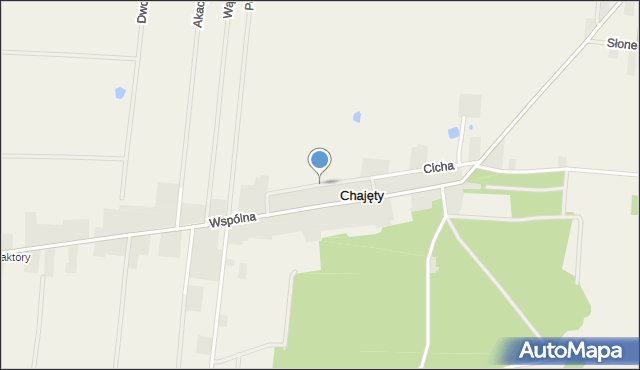 Chajęty, Chajęty, mapa Chajęty