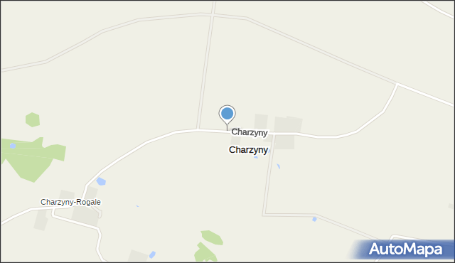 Charzyny, Charzyny, mapa Charzyny