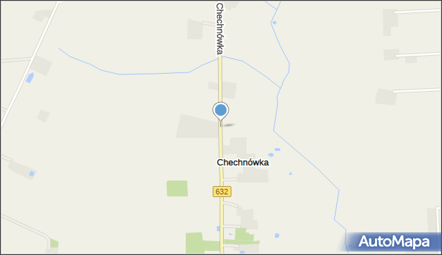 Chechnówka, Chechnówka, mapa Chechnówka