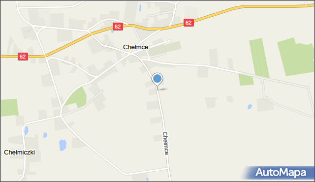Chełmce gmina Kruszwica, Chełmce, mapa Chełmce gmina Kruszwica