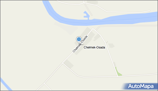 Chełmek-Osada, Chełmek-Osada, mapa Chełmek-Osada