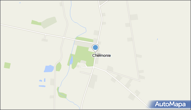 Chełmonie, Chełmonie, mapa Chełmonie