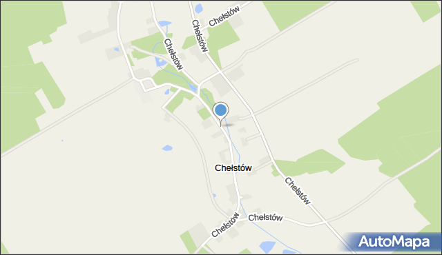 Chełstów, Chełstów, mapa Chełstów