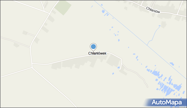 Chłaniówek, Chłaniówek, mapa Chłaniówek