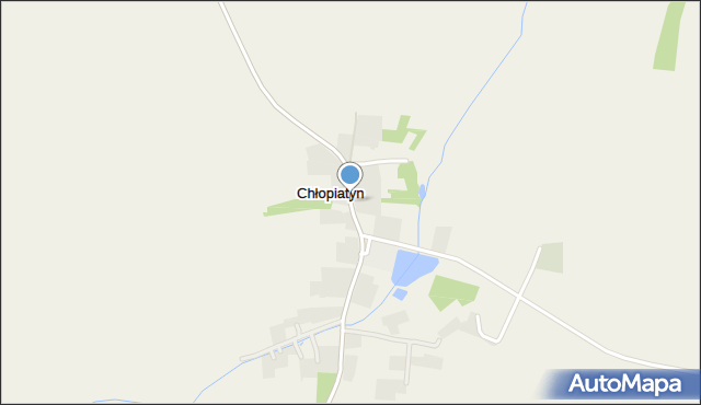 Chłopiatyn, Chłopiatyn, mapa Chłopiatyn