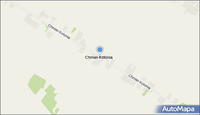 Chmiel-Kolonia, Chmiel-Kolonia, mapa Chmiel-Kolonia