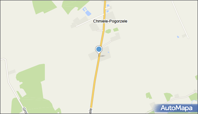 Chmiele-Pogorzele, Chmiele-Pogorzele, mapa Chmiele-Pogorzele