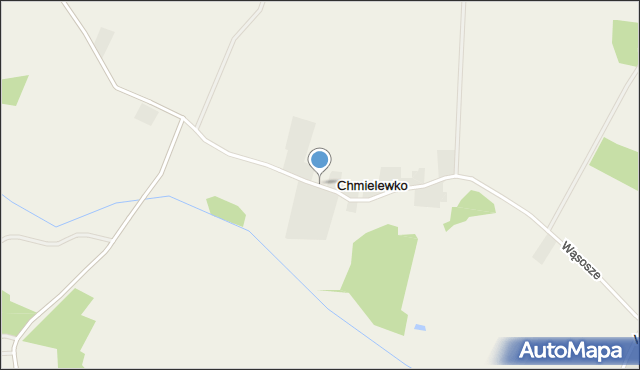 Chmielewko, Chmielewko, mapa Chmielewko