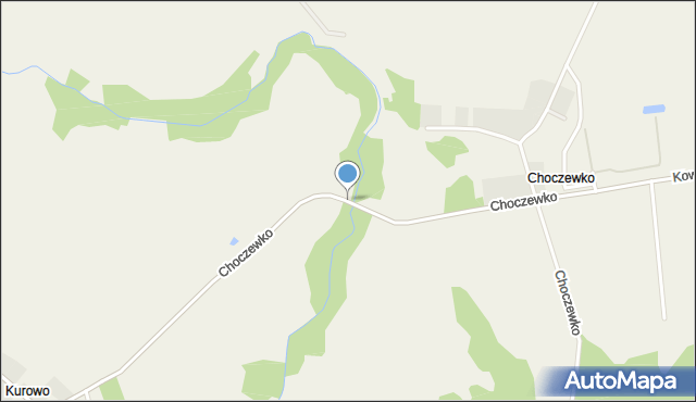 Choczewko, Choczewko, mapa Choczewko