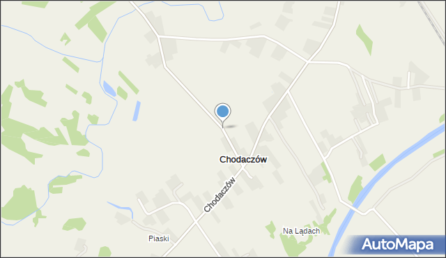 Chodaczów, Chodaczów, mapa Chodaczów