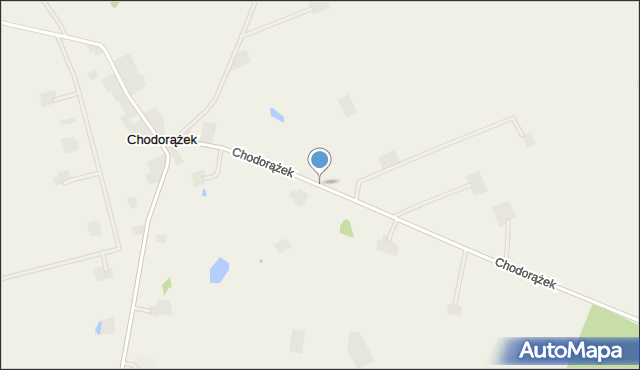 Chodorążek, Chodorążek, mapa Chodorążek