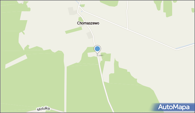Chomaszewo, Chomaszewo, mapa Chomaszewo