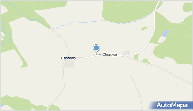 Chorowo, Chorowo, mapa Chorowo