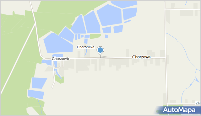 Chorzewa, Chorzewa, mapa Chorzewa