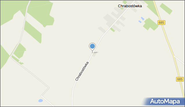 Chrabostówka, Chrabostówka, mapa Chrabostówka