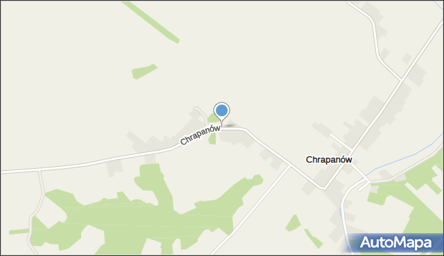 Chrapanów, Chrapanów, mapa Chrapanów