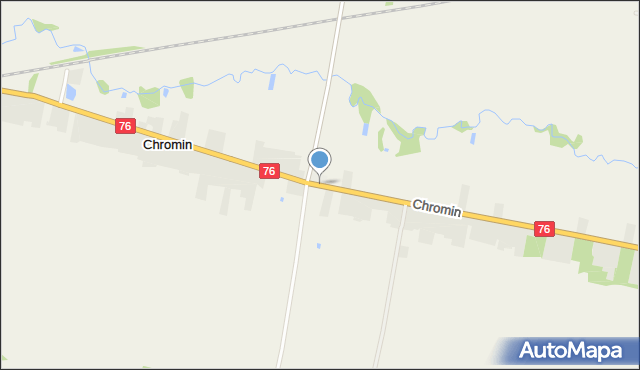 Chromin, Chromin, mapa Chromin