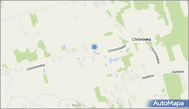 Chromówka, Chromówka, mapa Chromówka