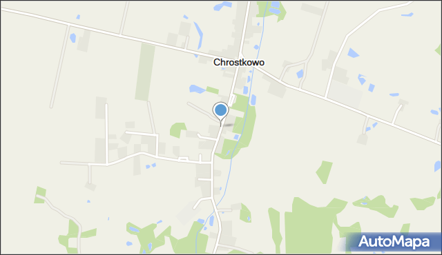 Chrostkowo, Chrostkowo, mapa Chrostkowo