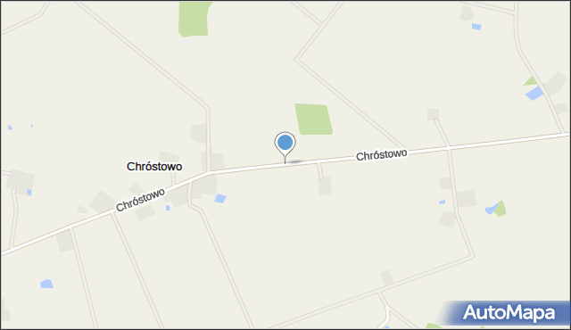 Chróstowo gmina Dąbrowa Biskupia, Chróstowo, mapa Chróstowo gmina Dąbrowa Biskupia