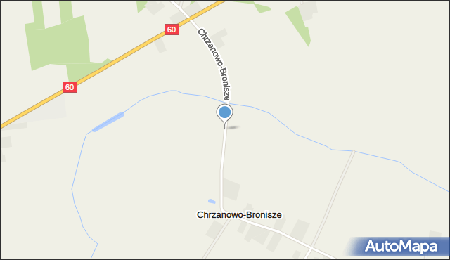 Chrzanowo-Bronisze, Chrzanowo-Bronisze, mapa Chrzanowo-Bronisze