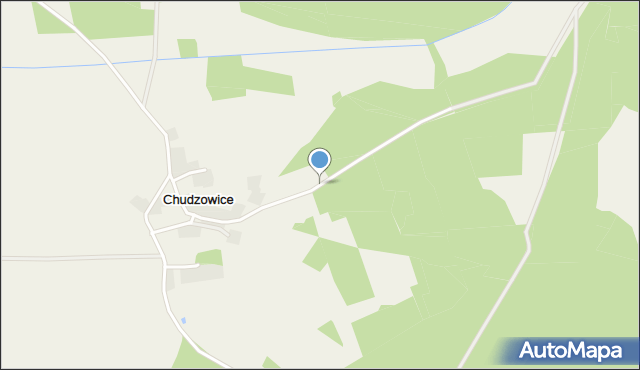 Chudzowice, Chudzowice, mapa Chudzowice