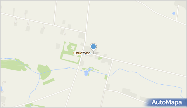 Chudzyno, Chudzyno, mapa Chudzyno
