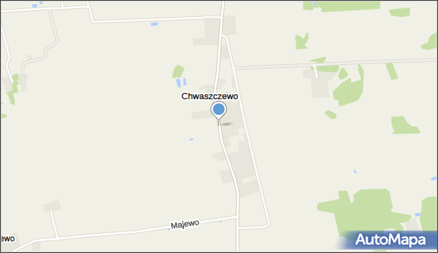 Chwaszczewo, Chwaszczewo, mapa Chwaszczewo