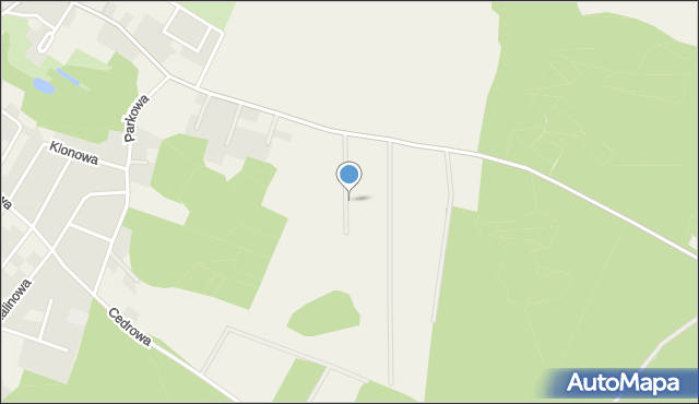 Jerzmanowa, Chabrowa, mapa Jerzmanowa