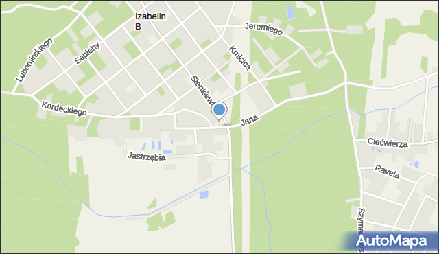 Lipków, Charłampa, mapa Lipków