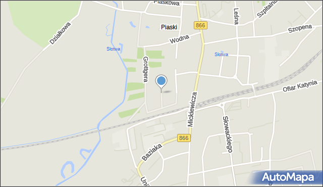 Lubaczów, Chełmońskiego Józefa, mapa Lubaczów