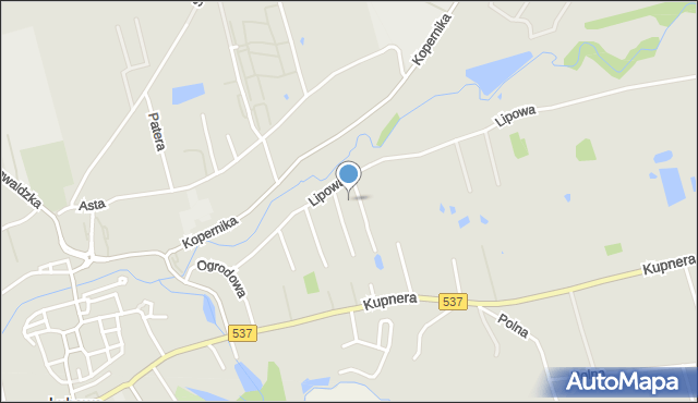 Lubawa, Chrapickiego Mikołaja, bp., mapa Lubawa