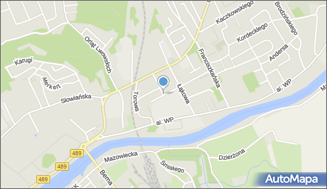 Nysa, Chodkiewicza Jana Karola, hetm., mapa Nysy