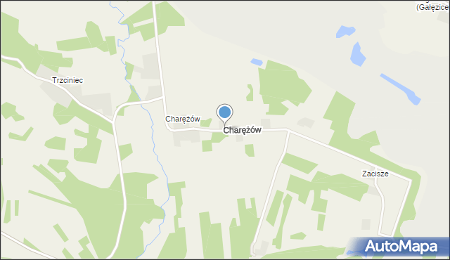 Podpolichno, Charężów, mapa Podpolichno