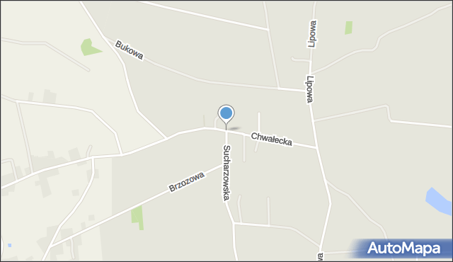 Sandomierz, Chwałecka, mapa Sandomierza