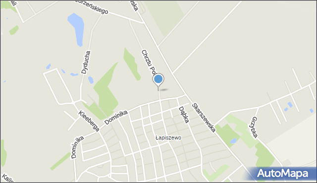 Starogard Gdański, Chrztu Polski, mapa Starogard Gdański