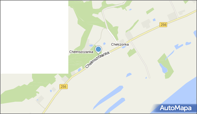 Włóki gmina Dobrcz, Chełmszczanka, mapa Włóki gmina Dobrcz