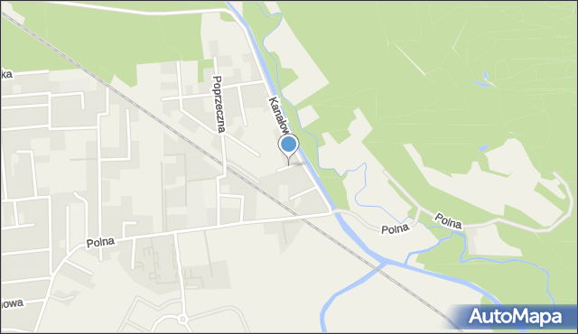 Bolszewo, Cicha, mapa Bolszewo