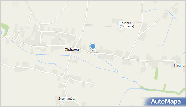 Cichawa, Cichawa, mapa Cichawa