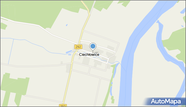 Ciechłowice, Ciechłowice, mapa Ciechłowice