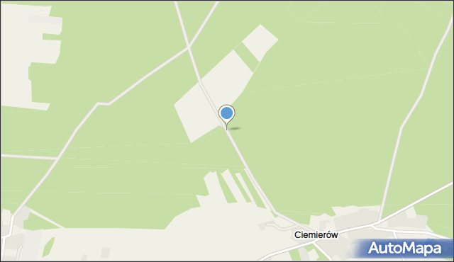 Ciemierów, Ciemierów, mapa Ciemierów