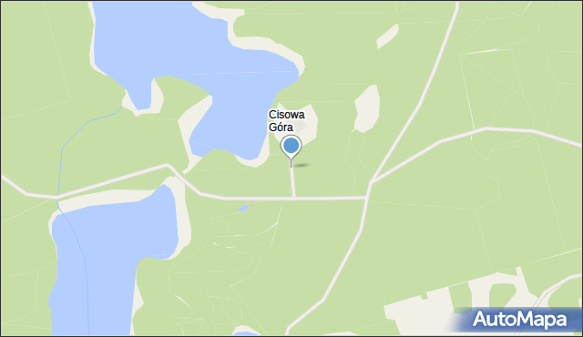 Cisowa Góra, Cisowa Góra, mapa Cisowa Góra