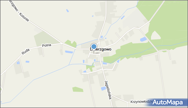 Dzierzgowo, Cicha, mapa Dzierzgowo