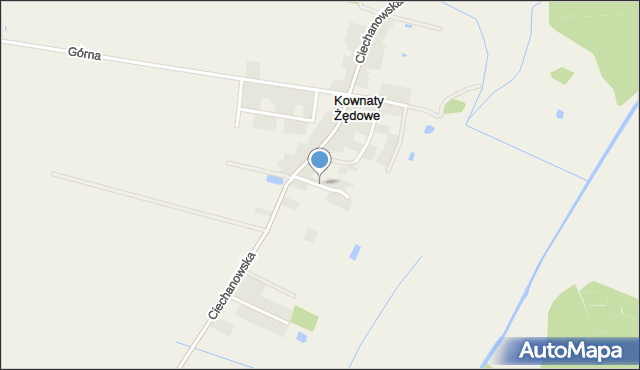 Kownaty Żędowe, Cicha, mapa Kownaty Żędowe