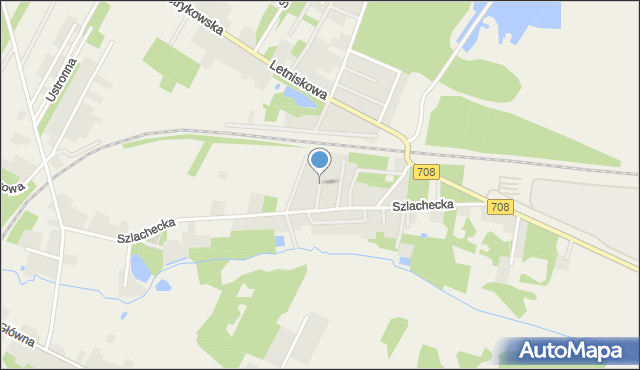 Smolice gmina Stryków, Cienista, mapa Smolice gmina Stryków