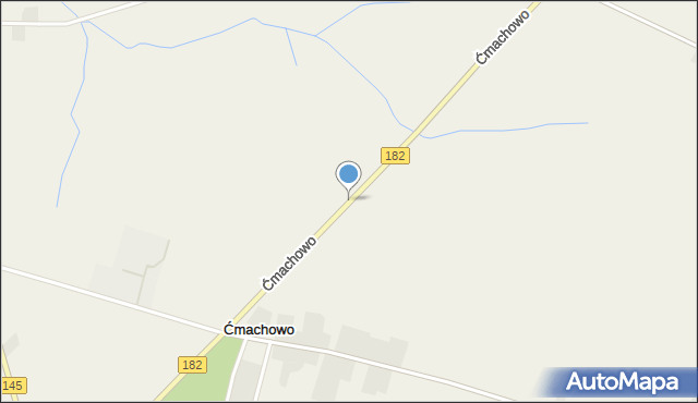 Ćmachowo, Ćmachowo, mapa Ćmachowo