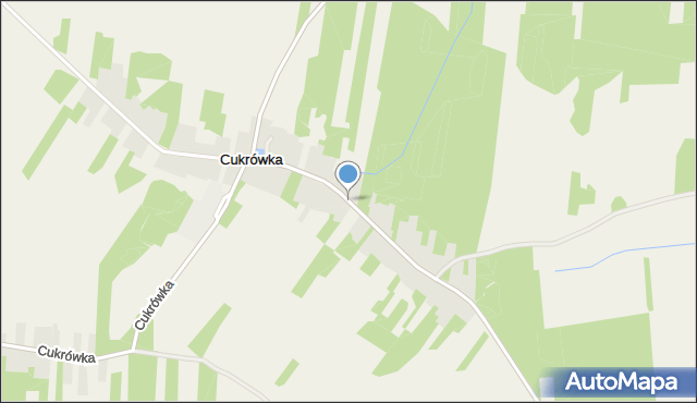 Cukrówka, Cukrówka, mapa Cukrówka