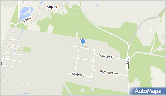 Bukowno powiat olkuski, Cynkowa, mapa Bukowno powiat olkuski